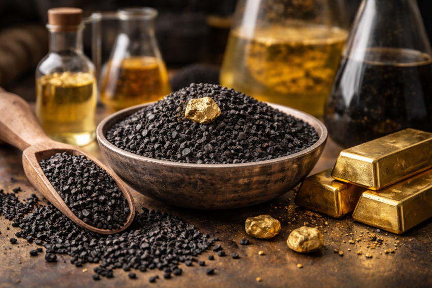 karbon aktif untuk pemurnian kadar emas